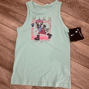 (2) Boys Nike tank tops- brand new/ size large- lot of 2 tank tops